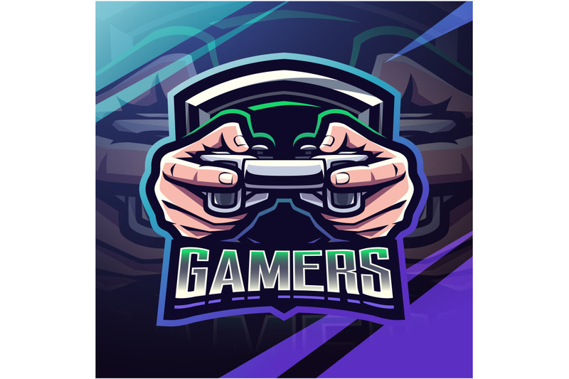 game-controller-esport-mascot-logo-design