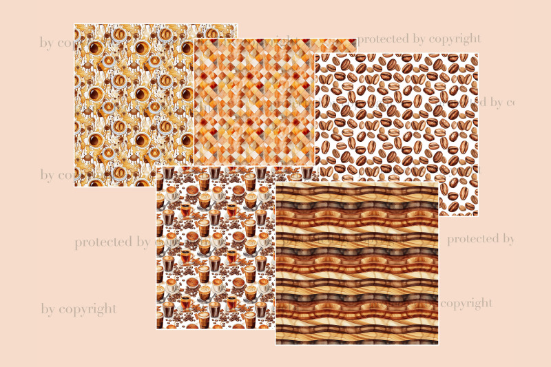 coffee-digital-paper-espresso-patterns