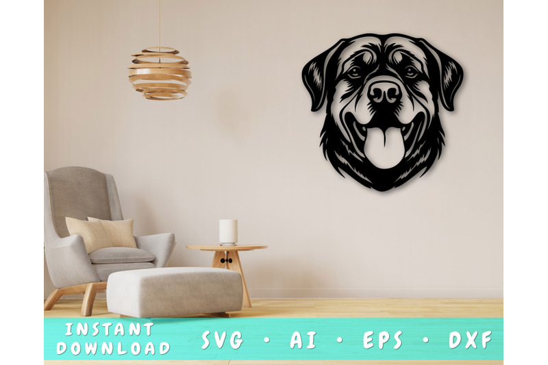 rottweiler-laser-svg-cut-file-rottweiler-glowforge-file