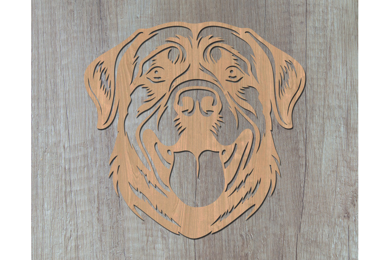 rottweiler-laser-svg-cut-file-rottweiler-glowforge-file