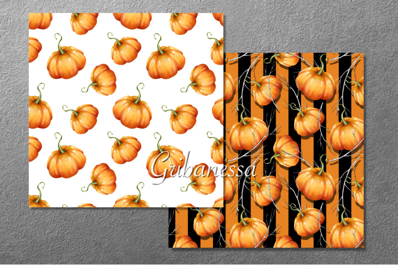 autumn-patterns-with-pumpkins