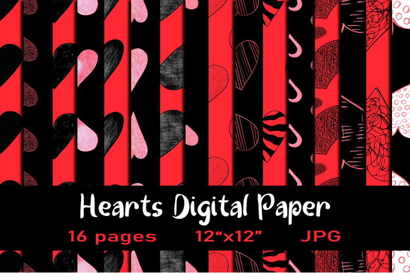 16-seamless-heart-digital-papers