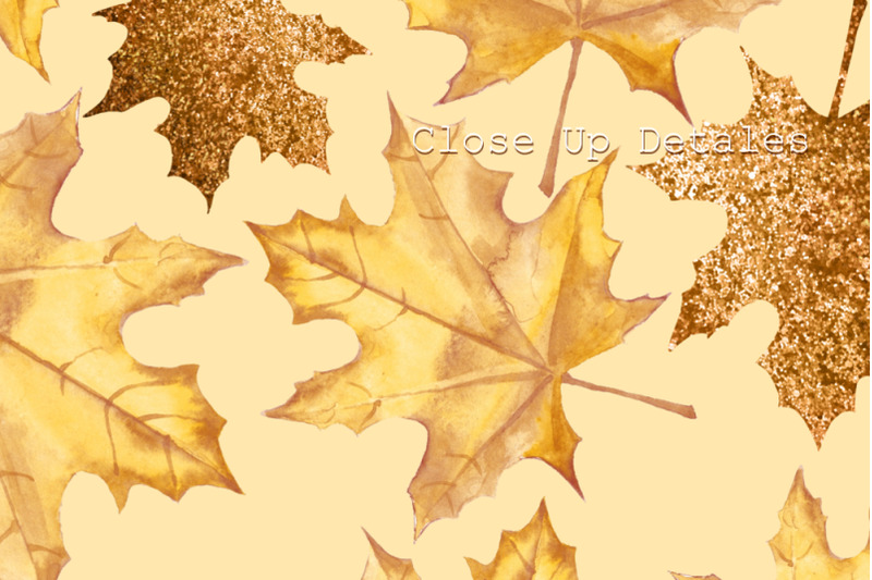 maple-leaves-autumn-seamless-patterns-with-foil