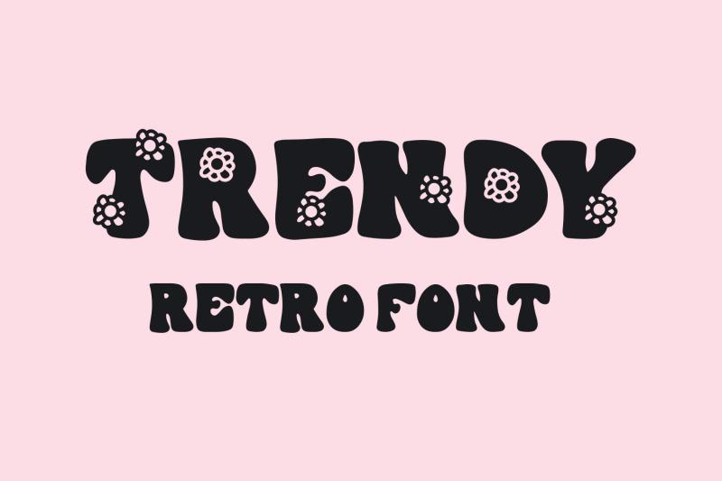 trendy-a-retro-font