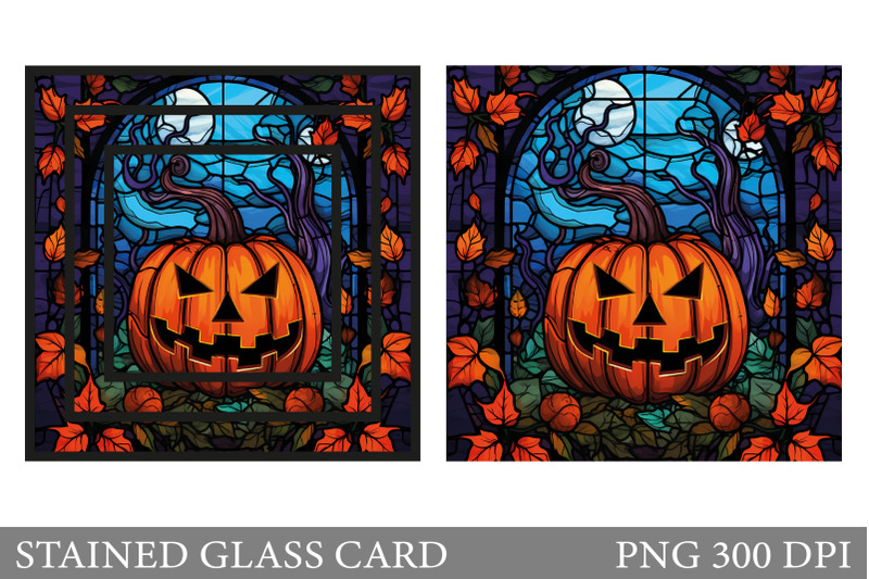 stained-glass-halloween-card-scary-pumpkin-card-sublimation