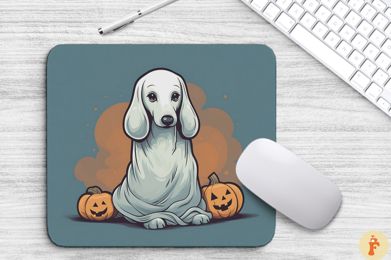 funny-halloween-cute-dog-in-ghost-costume-mouse-pad-design