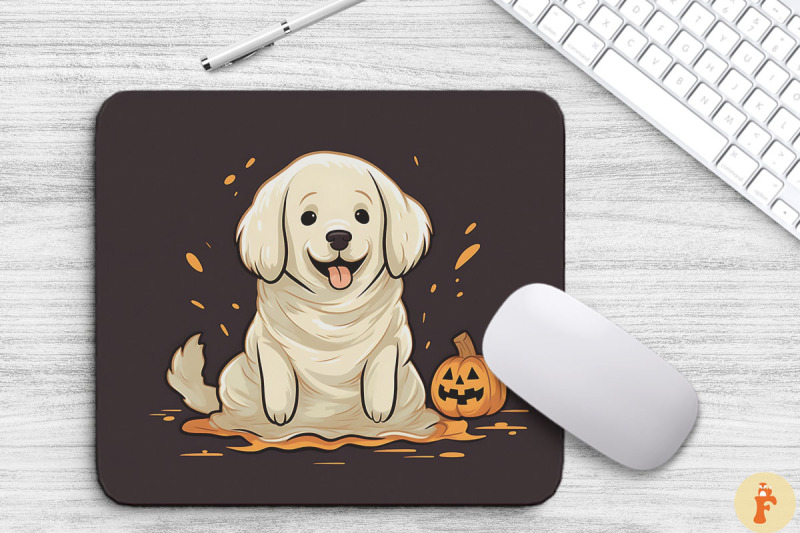 funny-halloween-cute-dog-in-ghost-costume-mouse-pad-design