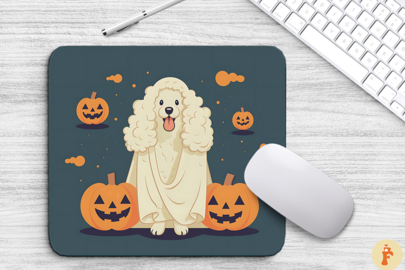 funny-halloween-cute-dog-in-ghost-costume-mouse-pad-design