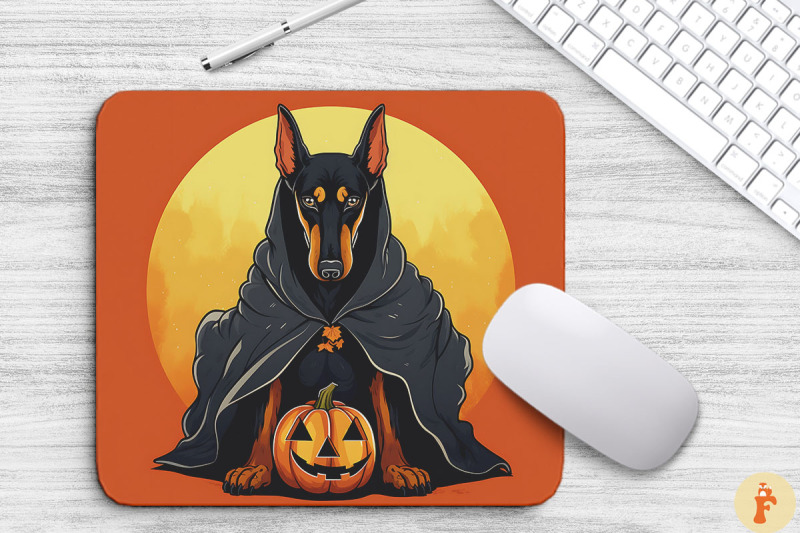 doberman-dog-in-black-ghost-costume