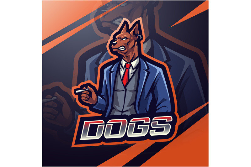 dogs-boss-esport-mascot-logo