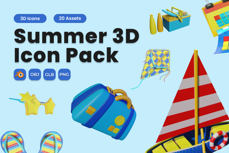 summer-3d-icon-pack-vol-3