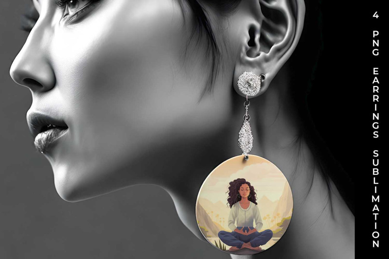 blissful-serenity-woman-meditating-earrings-sublimation-bundle