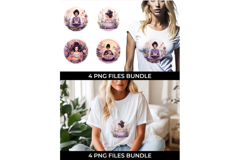 tranquil-self-care-t-shirt-sublimation-bundle