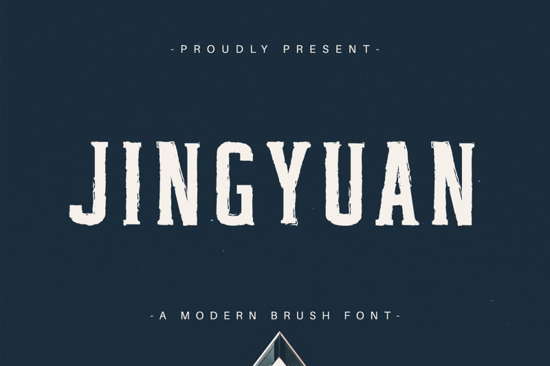 jingyuan-brush-font