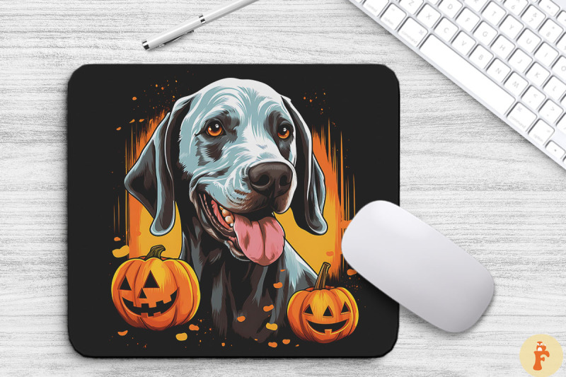 pop-art-english-pointer-dog-halloween