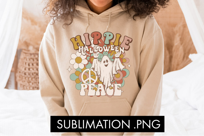 hippie-halloween-peace-sublimation-png