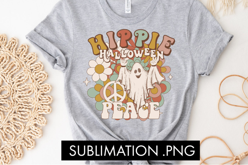 hippie-halloween-peace-sublimation-png