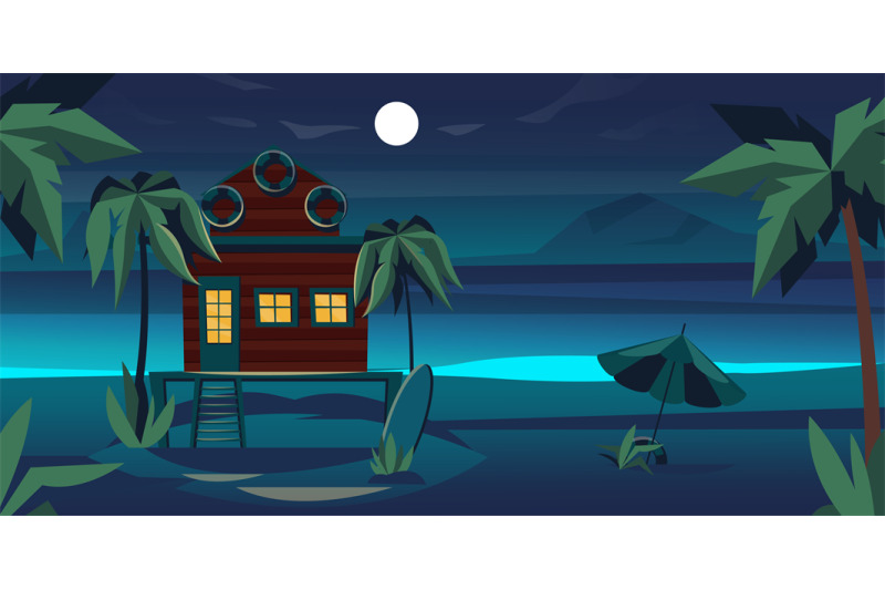 night-beach-bungalows-tropical-island-resort-with-swimming-lagoon-su