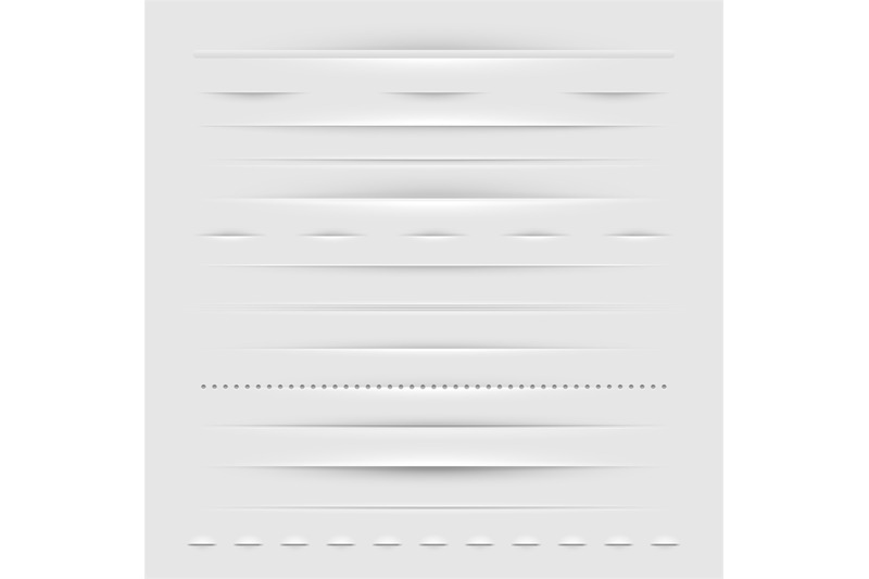 realistic-web-dividers-horizontal-empty-paper-form-elements-decorati