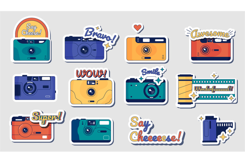 camera-stickers-retro-movie-and-photography-camera-badge-vintage-fil