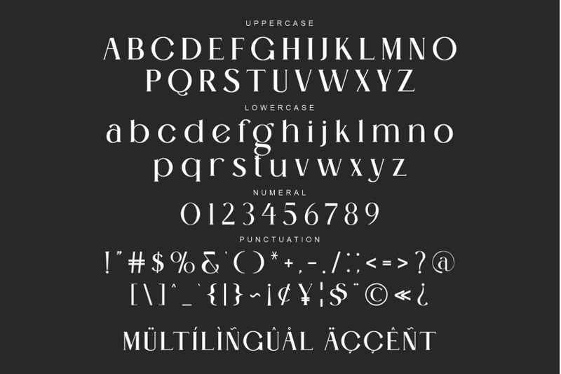 beling-a-modern-serif-typeface