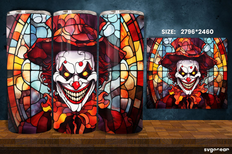 halloween-monsters-tumbler-wrap-20-oz-stained-glass-sublimation