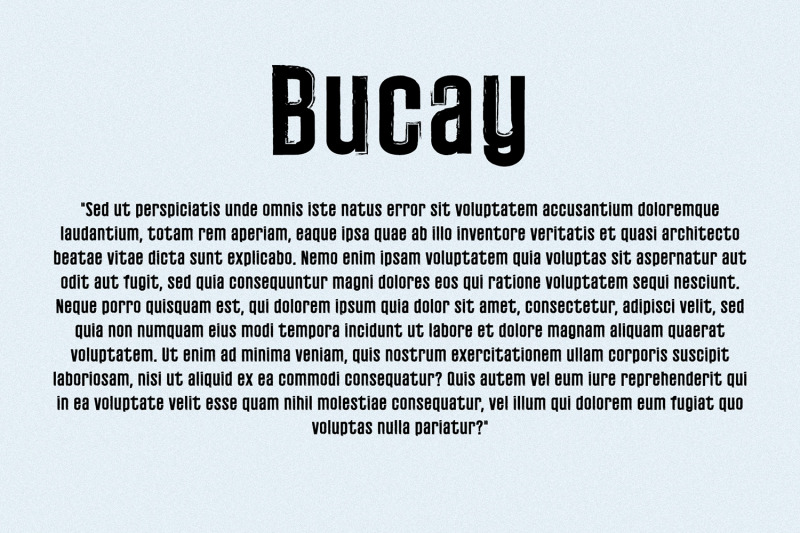 bucay-brush-font