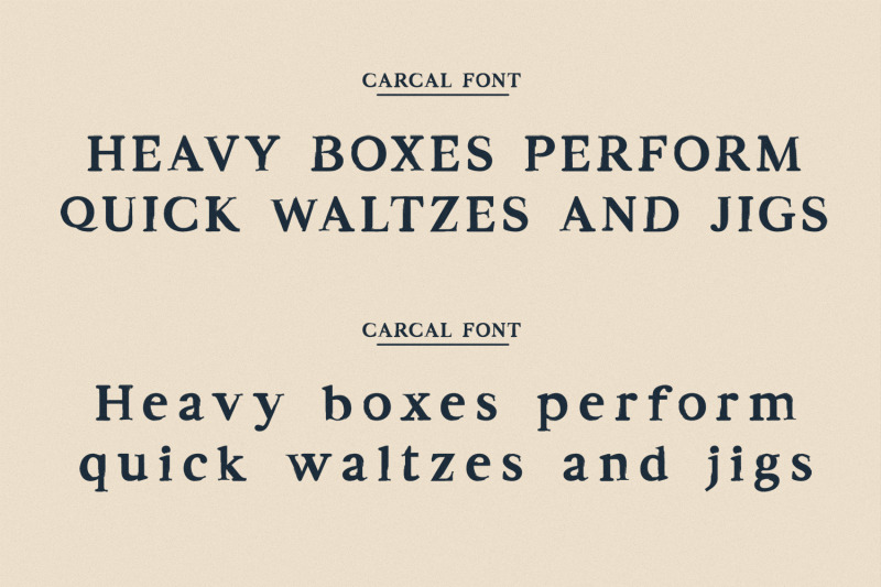 carcal-brush-font