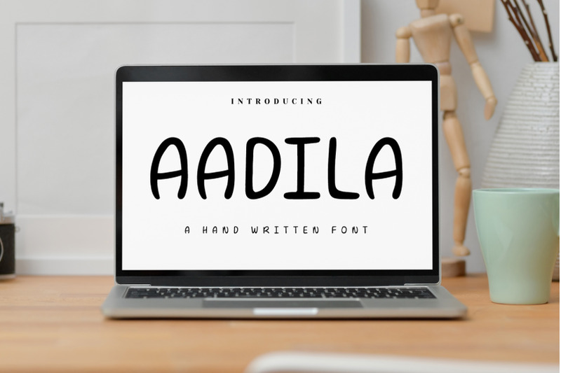 aadila-handmade-font