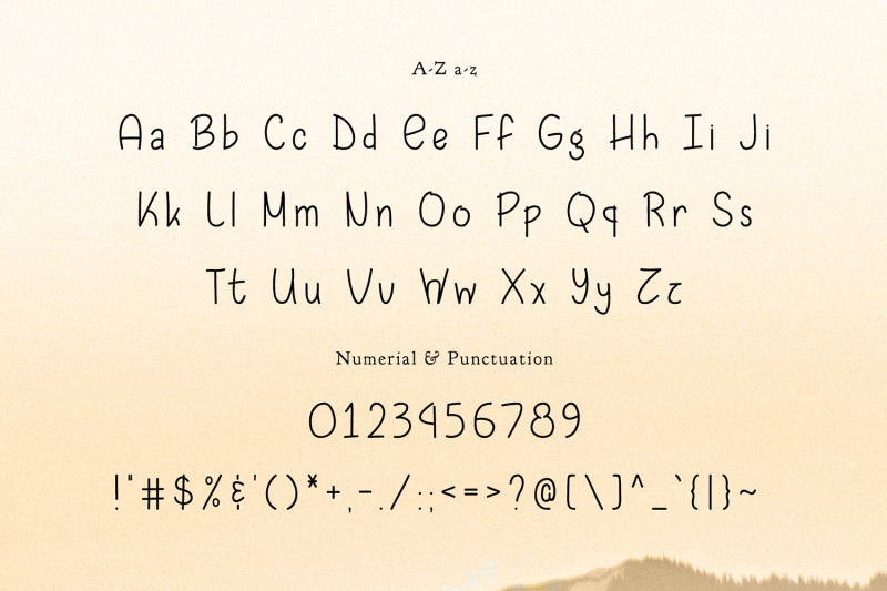 boran-handmade-font