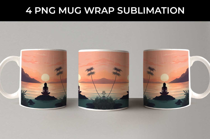 sunset-serenity-yoga-mug-wrap-sublimation-bundle