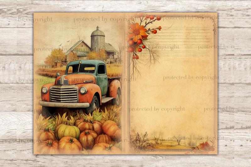 autumn-junk-journal-pages-fall-digital-art