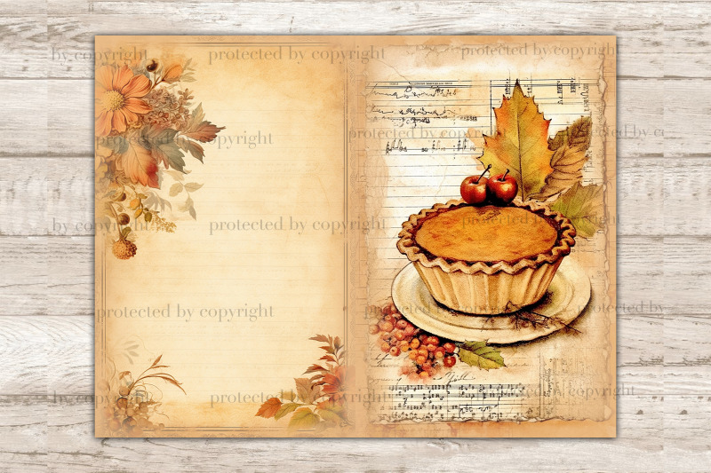 autumn-junk-journal-pages-fall-digital-art