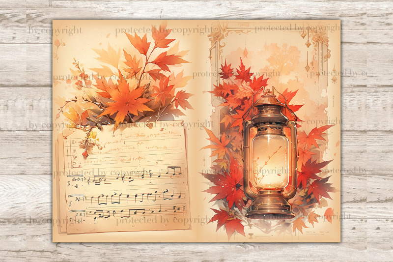 fall-vibes-junk-journal-paper-autumn-art-journal