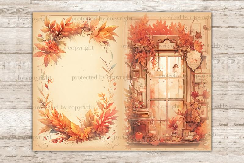 fall-vibes-junk-journal-paper-autumn-art-journal