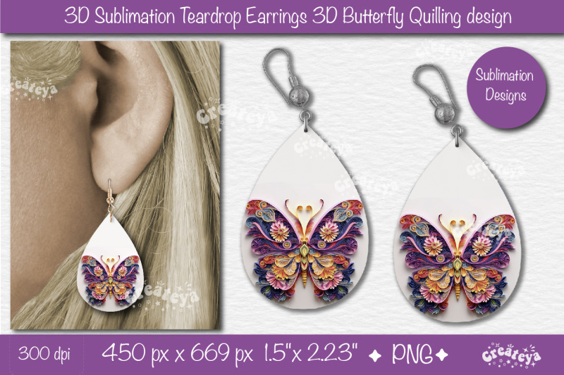 3d-earrings-sublimation-teardrop-earring-3d-butterfly-3d-sublimation-q