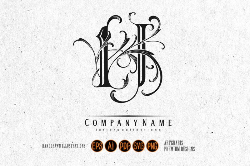 elegance-crafting-vintage-floral-h-letter-monogram-logo-outline