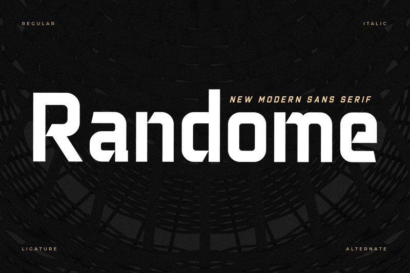 randome-typeface