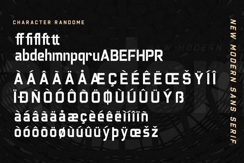 randome-typeface