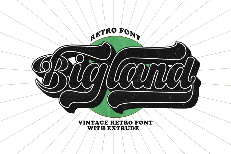 vintage-retro-font-bigland