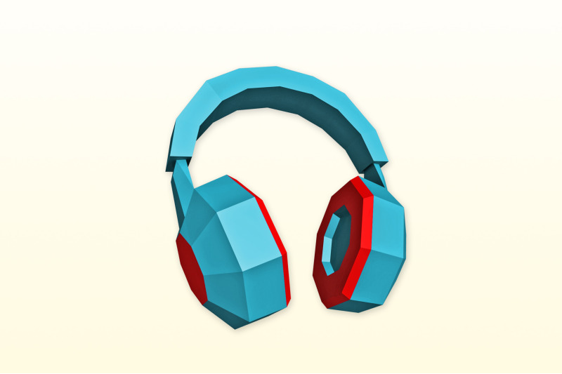 diy-headphones-3d-papercraft