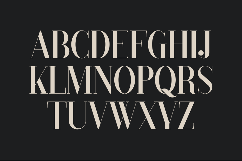 black-goose-display-typeface