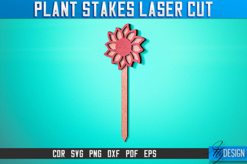plant-stakes-laser-cut-svg-bundle-laser-flower-stakes-svg-design