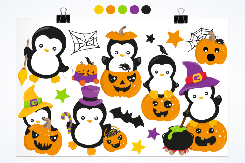 penguins-and-pumpkins