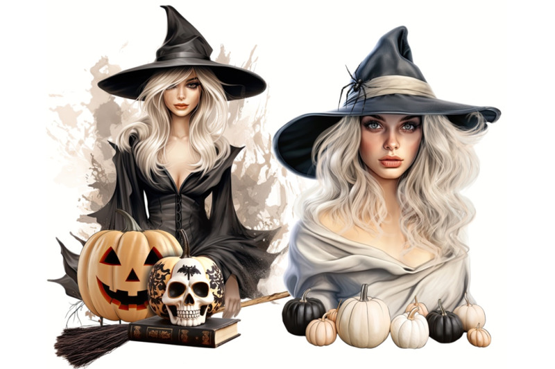 neutral-halloween-witch-fashion-clipart-for-sublimation-amp-commercial-u