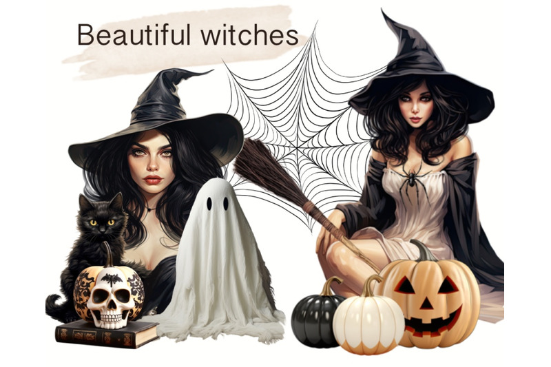 neutral-halloween-witch-fashion-clipart-for-sublimation-amp-commercial-u