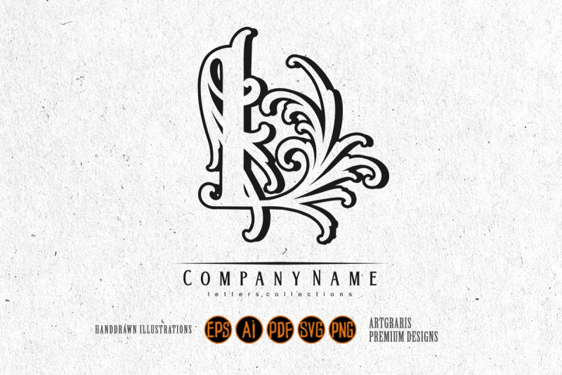 luxurious-l-lettering-monogram-flourish-gold-floral-logo-outline