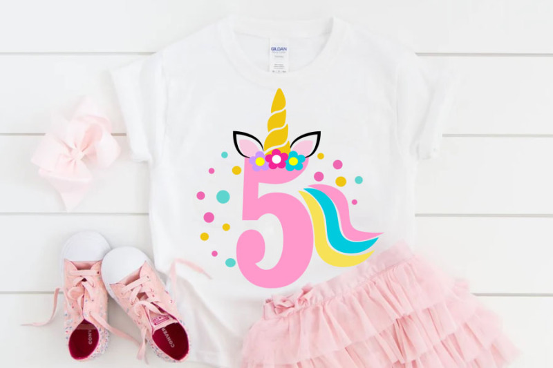 5th-girl-birthday-svg-unicorn-birthday-girl-svg-birthday-princess-sv