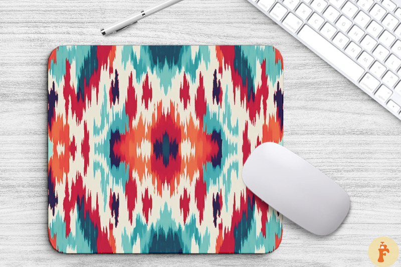 ikat-abstract-geometric-ethnicmouse-pad