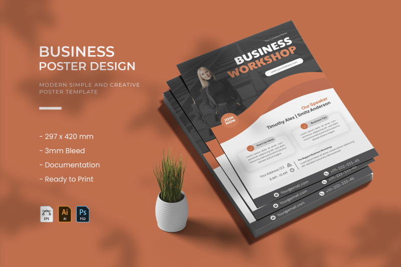 business-workshop-poster